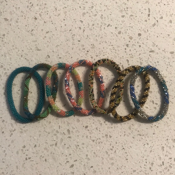 Jewelry - Nepal beaded bracelet